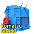 Роторная дробилка Komatsu BR480