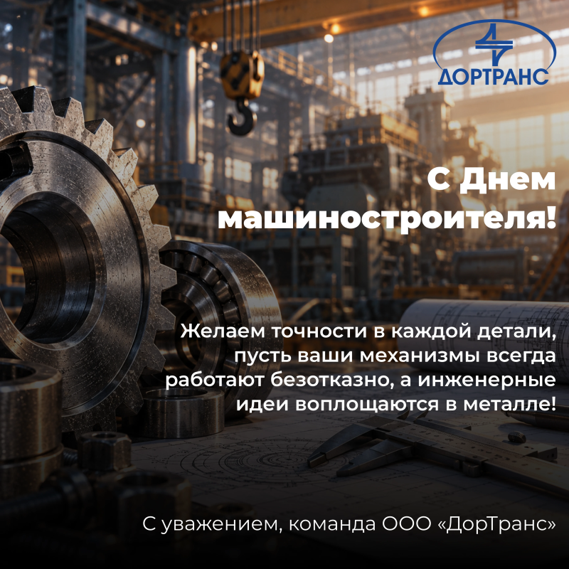 С днем машиностроителя!
