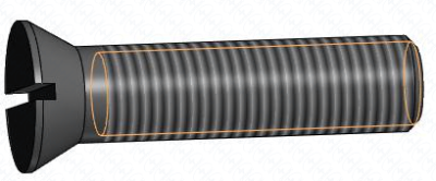Болт (винт бочки) М24 L100/80