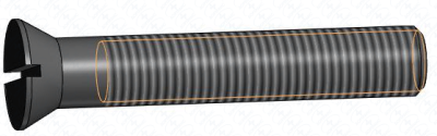 Болт (винт бочки) М24 L140/110